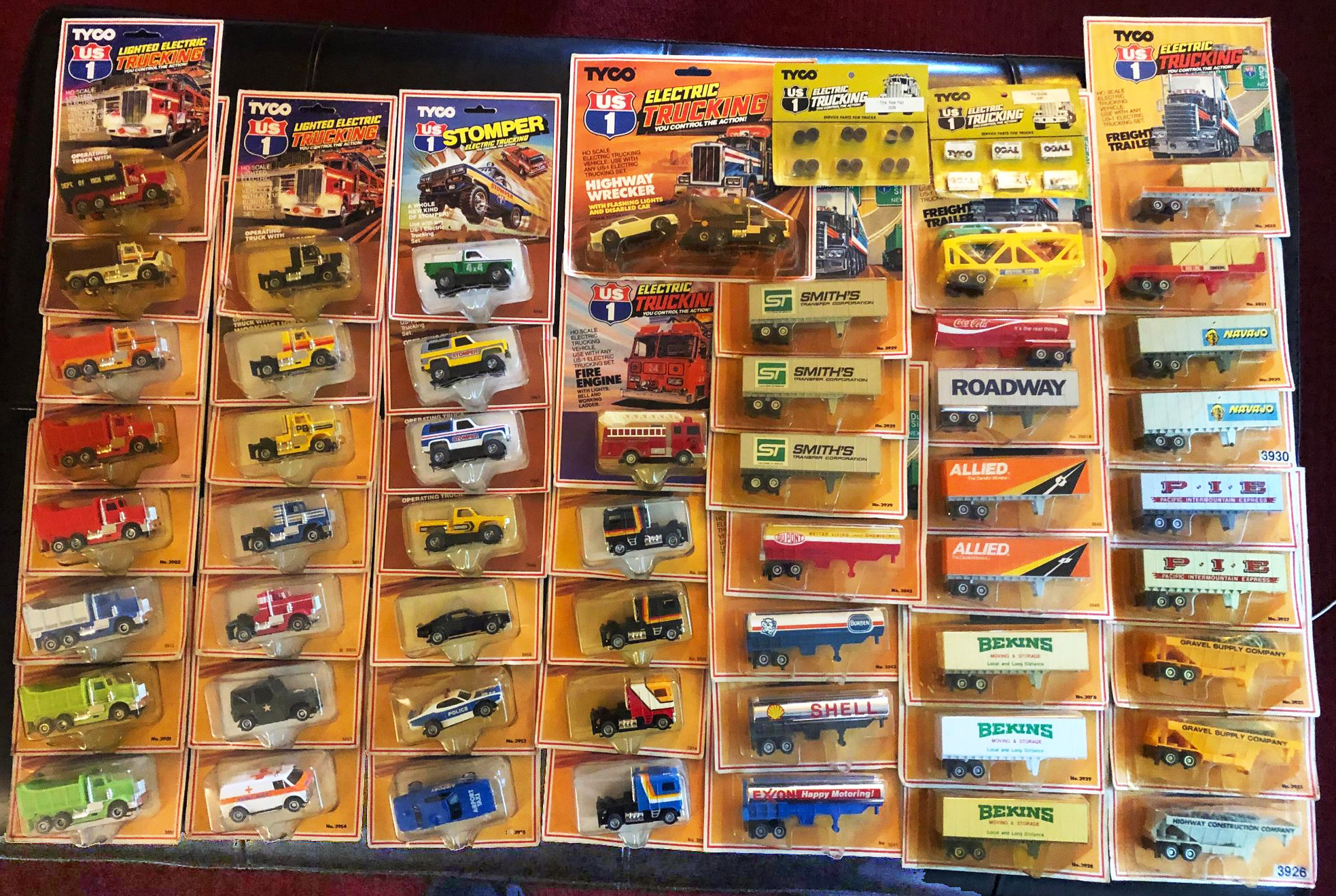 Huge Lot of TYCO US1 Electric Trucking vehicles on NOC