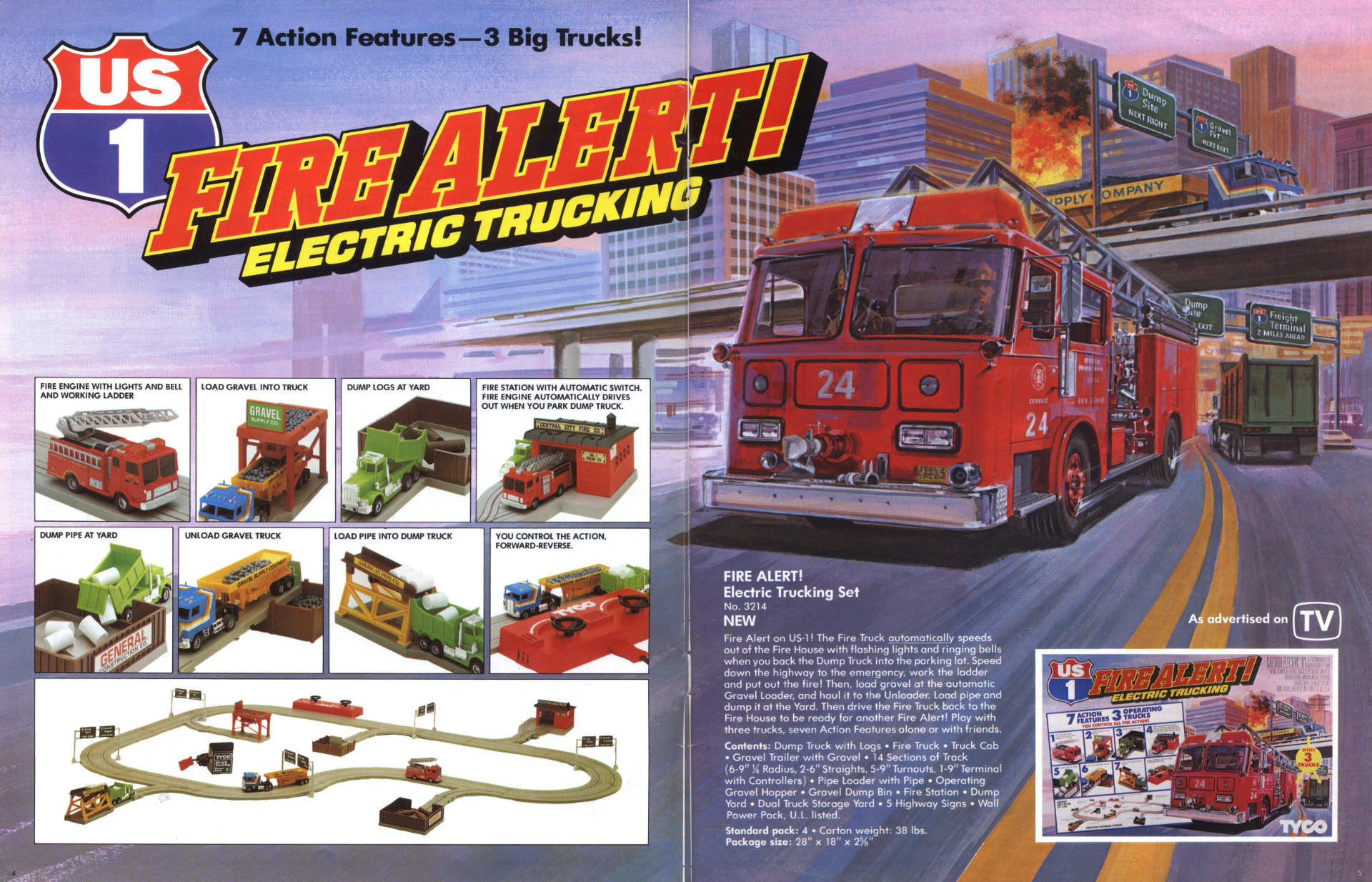 Fire Alert 3214 2-page spread