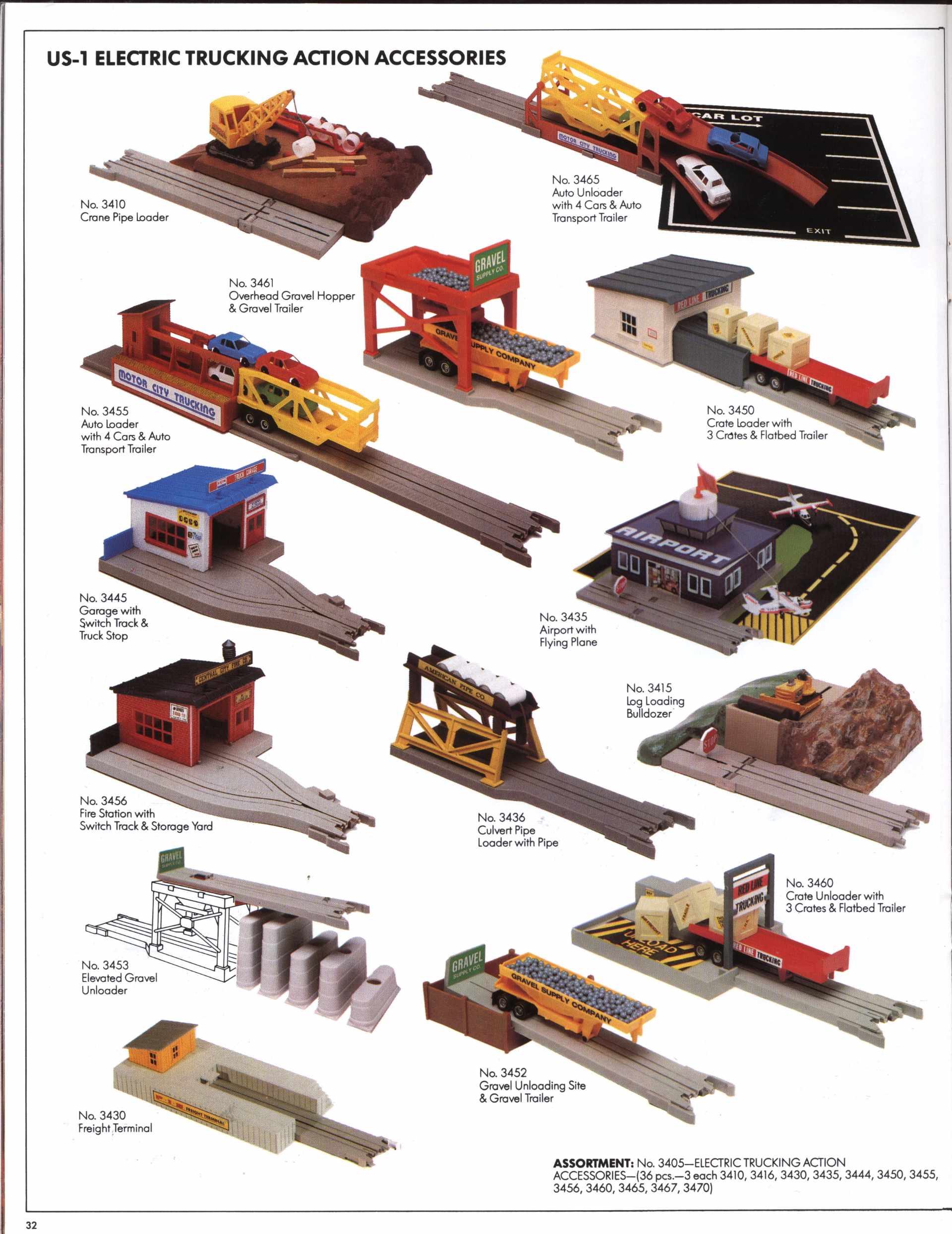 1984 Tyco US-1 Electric Trucking Accessories