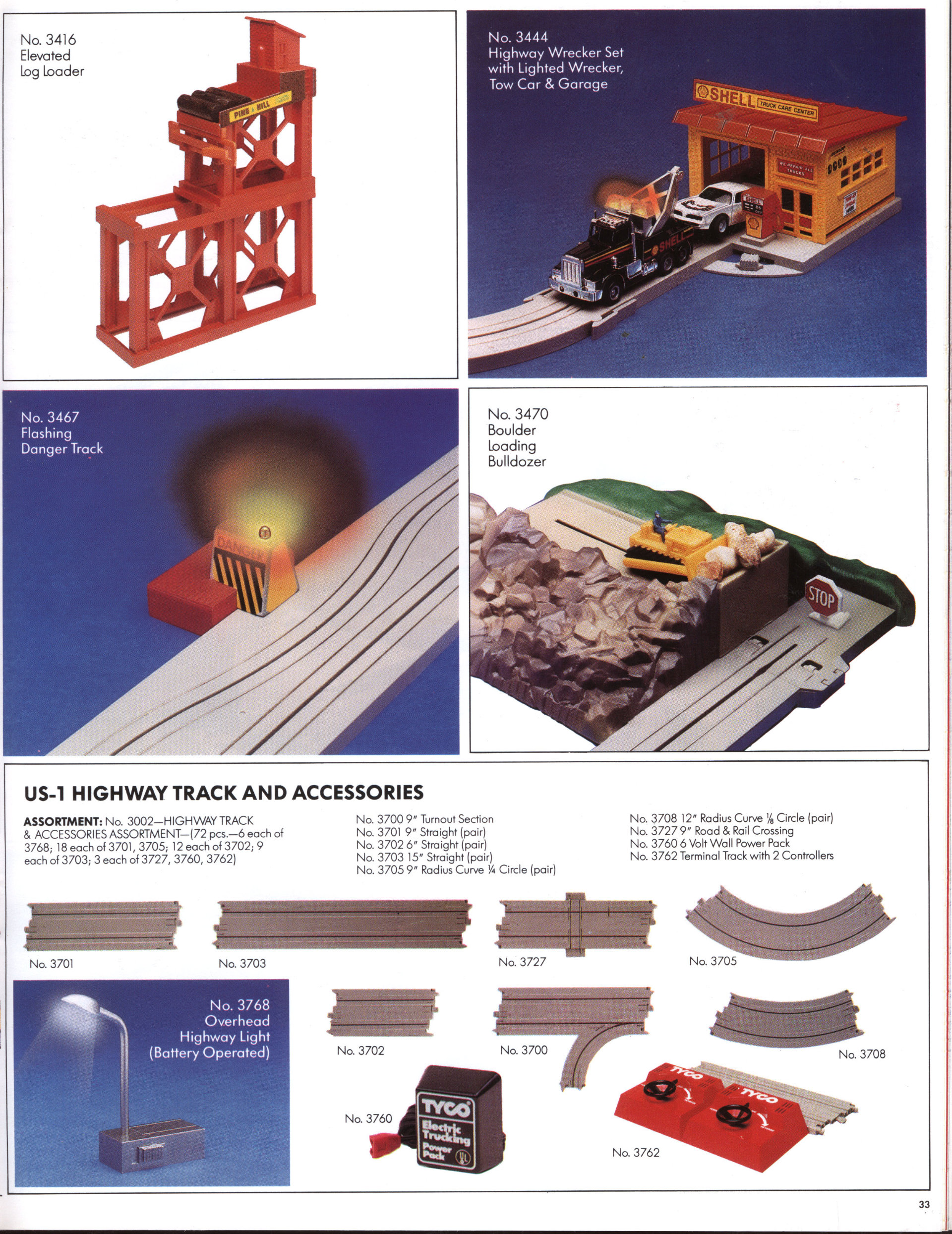 1984 Tyco US-1 Electric Trucking Accessories